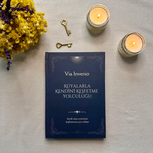 Rüyalarla Kendini Keşfetme Yolculuğu Defteri & VIA INVENIO Kart Destesi Seti