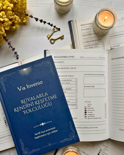 Rüyalarla Kendini Keşfetme Yolculuğu Defteri