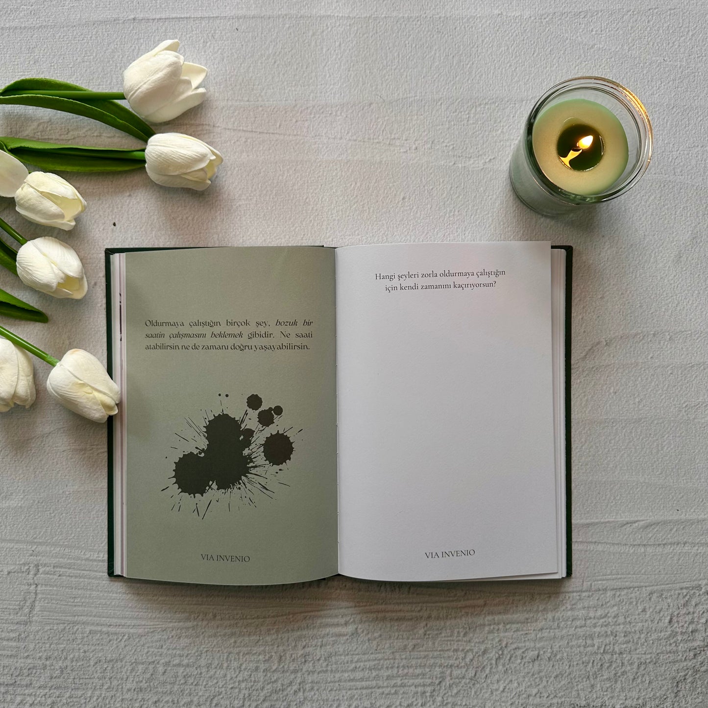 Kendini Keşfetme Yolu Defteri & VIA INVENIO Kart Destesi Seti